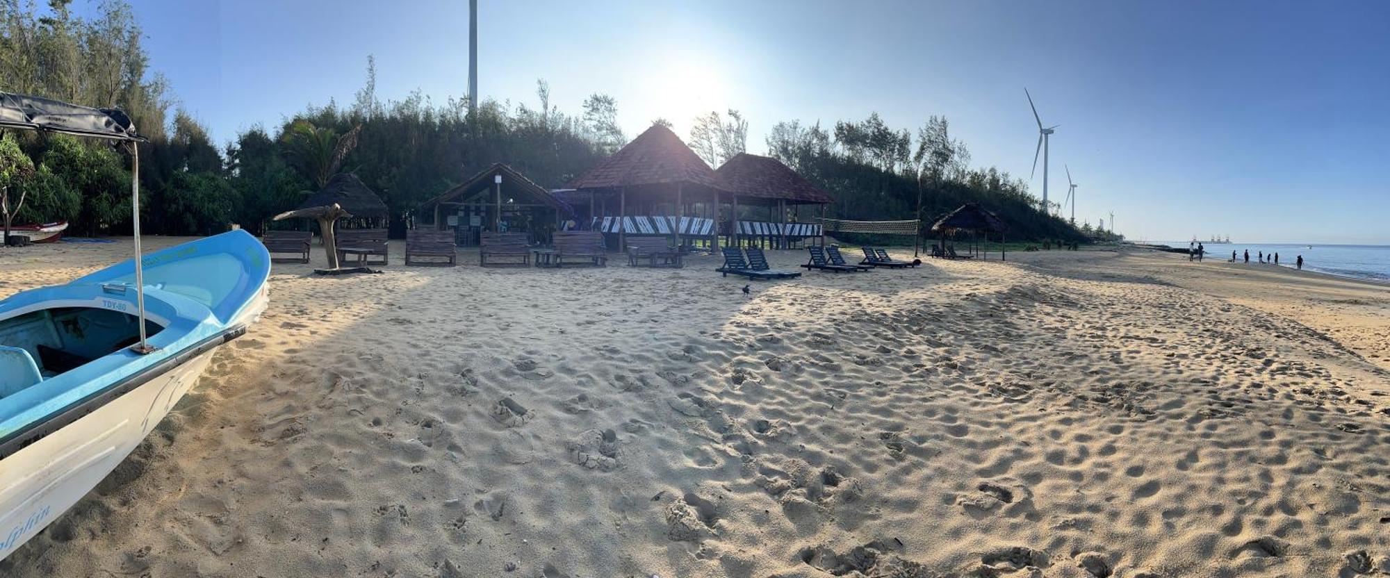 Omeesha Beach Hotel Kalpitiya Exteriör bild